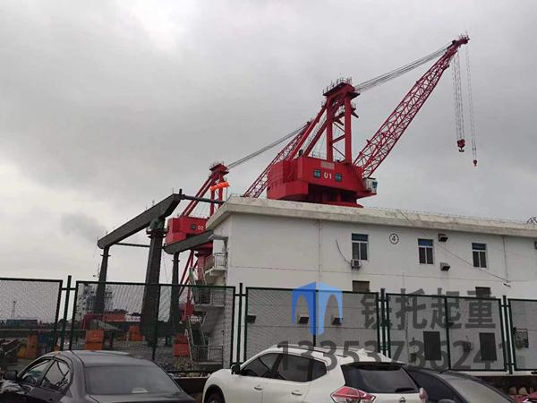 廣東河源門座式起重機廠家門座式起重機相對穩(wěn)定